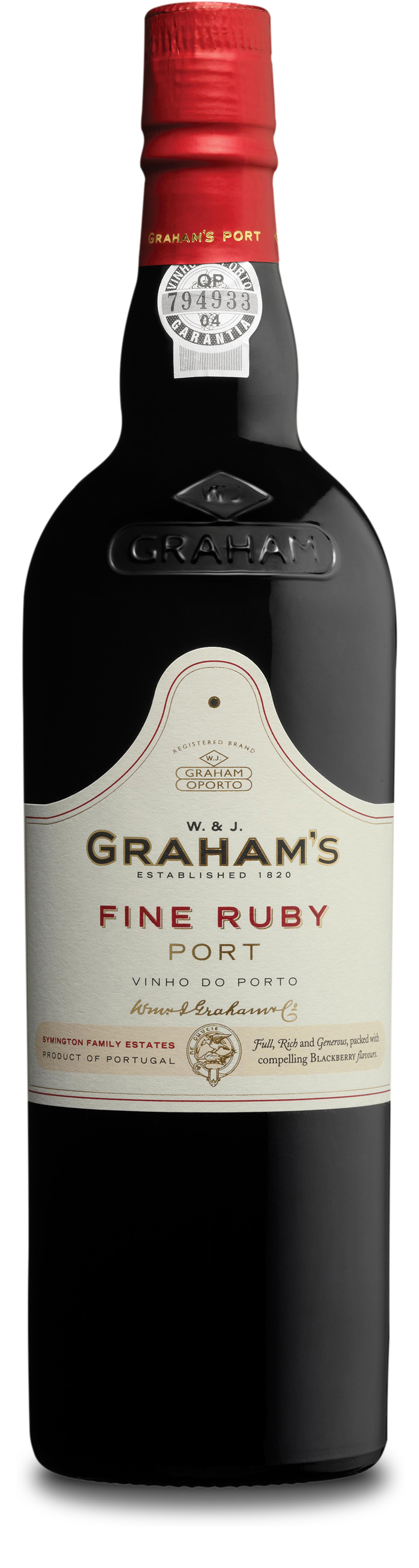 Fine Ruby Port, Ruby, Graham's